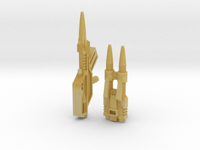 POTP Punch-Counterpunch Weapons in Tan Fine Detail Plastic