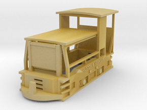 Freelance style ruston locomotive (OO9) in Tan Fine Detail Plastic