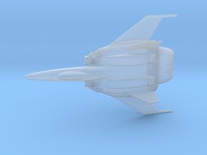 Heavy Assault Fighter in Clear Ultra Fine Detail Plastic