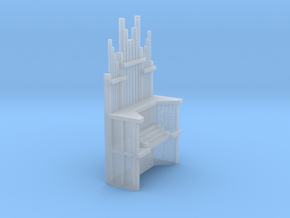 Pipe organ in Clear Ultra Fine Detail Plastic