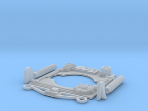 Y-Wing Studio Scale Greeblie Set - Neck Top in Clear Ultra Fine Detail Plastic