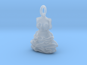 Bug Buddha  in Clear Ultra Fine Detail Plastic