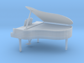 Printle Thing Grand Piano - 1/48 in Clear Ultra Fine Detail Plastic
