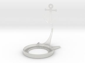 Symbol Anchor in Clear Ultra Fine Detail Plastic