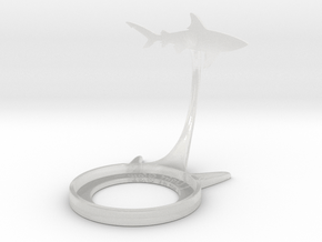 Animal Shark in Clear Ultra Fine Detail Plastic