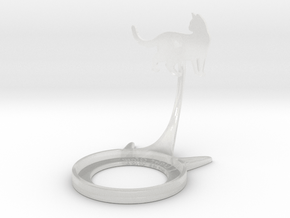 Animal Cat Look in Clear Ultra Fine Detail Plastic