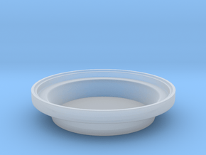 Donut ashtray base in Clear Ultra Fine Detail Plastic