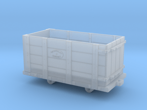 Oakeley Quarry Wagon 5.5mm Scale in Clear Ultra Fine Detail Plastic