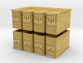 1:18 Scale Ammo Can (PA-120 40mm) in Tan Fine Detail Plastic