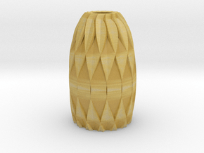 MV Collection - MINI Vase1 in Tan Fine Detail Plastic