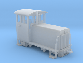 WHHR Ruston Diesel locomotive NO.1 Glaslyn in Clear Ultra Fine Detail Plastic