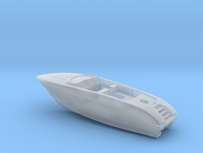 1/87 RIVA "Rivamare" Luxury Yacht - PART 1 in Clear Ultra Fine Detail Plastic