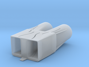 B-1B Engine Intakes in Clear Ultra Fine Detail Plastic