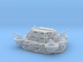 The SLINGSHOT military base! in Clear Ultra Fine Detail Plastic