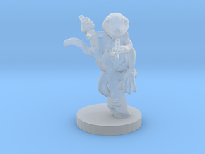 Grung with Blowpipe (small humanoid) in Clear Ultra Fine Detail Plastic