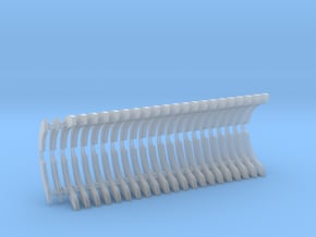 Heat Sink Fins (full) for PP Starkiller in Clear Ultra Fine Detail Plastic