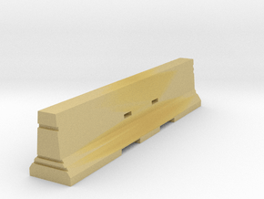 Concrete Barrier 1:50 in Tan Fine Detail Plastic