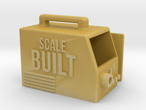 Scale Built Scale Welder / Volt Meter in Tan Fine Detail Plastic