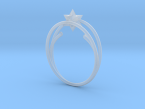 anello ico in Clear Ultra Fine Detail Plastic