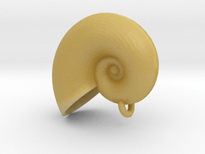 Ursala Shell from The Little Mermaid in Tan Fine Detail Plastic