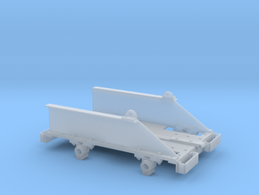 Ruston Bucyrus Tipper Chassis (SM32) in Clear Ultra Fine Detail Plastic
