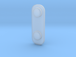 Sportello Billet Box Rev4 Button v3.0 in Clear Ultra Fine Detail Plastic