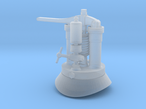 Quarry Hunslet Steam Turret for DOLBADARN (SM32) in Clear Ultra Fine Detail Plastic