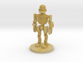 Robot Explorer (28mm Scale Miniature) in Tan Fine Detail Plastic