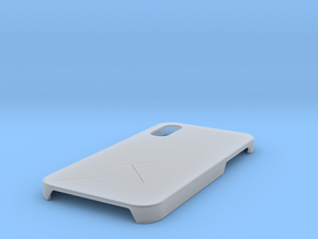 IPhone X case AEON series in Clear Ultra Fine Detail Plastic
