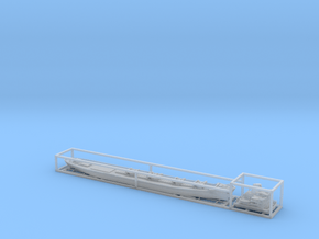 1:1250 ship model Grotedyk Holland America Line in Clear Ultra Fine Detail Plastic