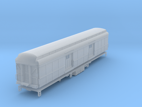 N-scale (1/160) PRR B60 Baggage Car Clerestory Roo in Clear Ultra Fine Detail Plastic