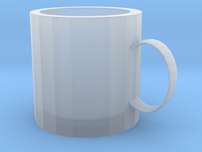 mug in Clear Ultra Fine Detail Plastic