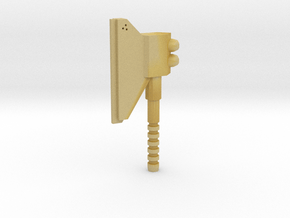 3mm Powered Axe in Tan Fine Detail Plastic