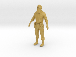 Printle M Homme 928 S -1/87 in Tan Fine Detail Plastic