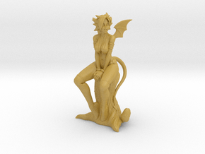 Kandi the Succubus Cleric - 80mm in Tan Fine Detail Plastic