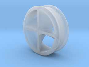 Stretcher : Tunnel with interior detail in Clear Ultra Fine Detail Plastic