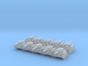 Battle Tank Company for Epic 40K in Clear Ultra Fine Detail Plastic