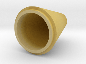 conical spinner for 65mm rotor in Tan Fine Detail Plastic
