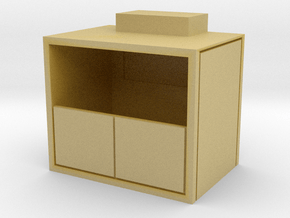 HO Scale Freight Elevator in Tan Fine Detail Plastic