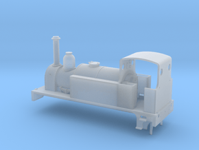 Industrial Shunter (for Electrotren 0-6-0 chassis) in Clear Ultra Fine Detail Plastic