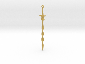 Firelink Coiled Sword in Tan Fine Detail Plastic