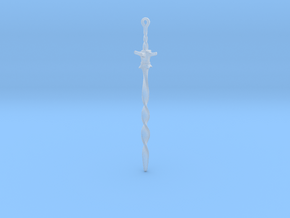 Firelink Coiled Sword in Clear Ultra Fine Detail Plastic