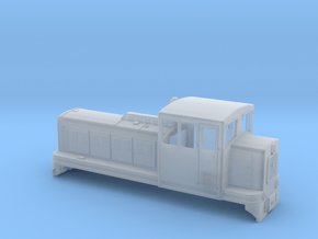 TU4 locomotive in H0e/H0n30 scale in Clear Ultra Fine Detail Plastic