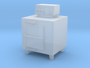 HO Scale Small Incinerator in Clear Ultra Fine Detail Plastic