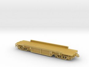Eisenbahnwagon in Tan Fine Detail Plastic