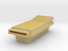 HO Scale Incline Bed in Tan Fine Detail Plastic