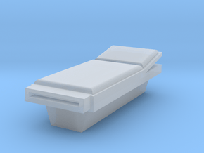 HO Scale Incline Bed in Clear Ultra Fine Detail Plastic