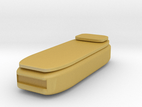 HO Scale Twin Bed in Tan Fine Detail Plastic