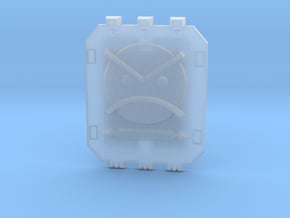 Angry Marine Land Raider Door 04 in Clear Ultra Fine Detail Plastic