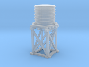 S Scale Water Tower 1:64 in Clear Ultra Fine Detail Plastic